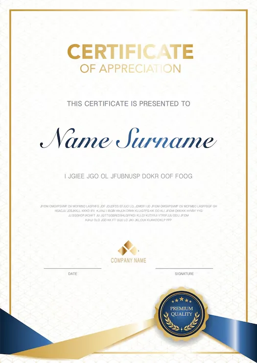 SCANOLOGY certificate