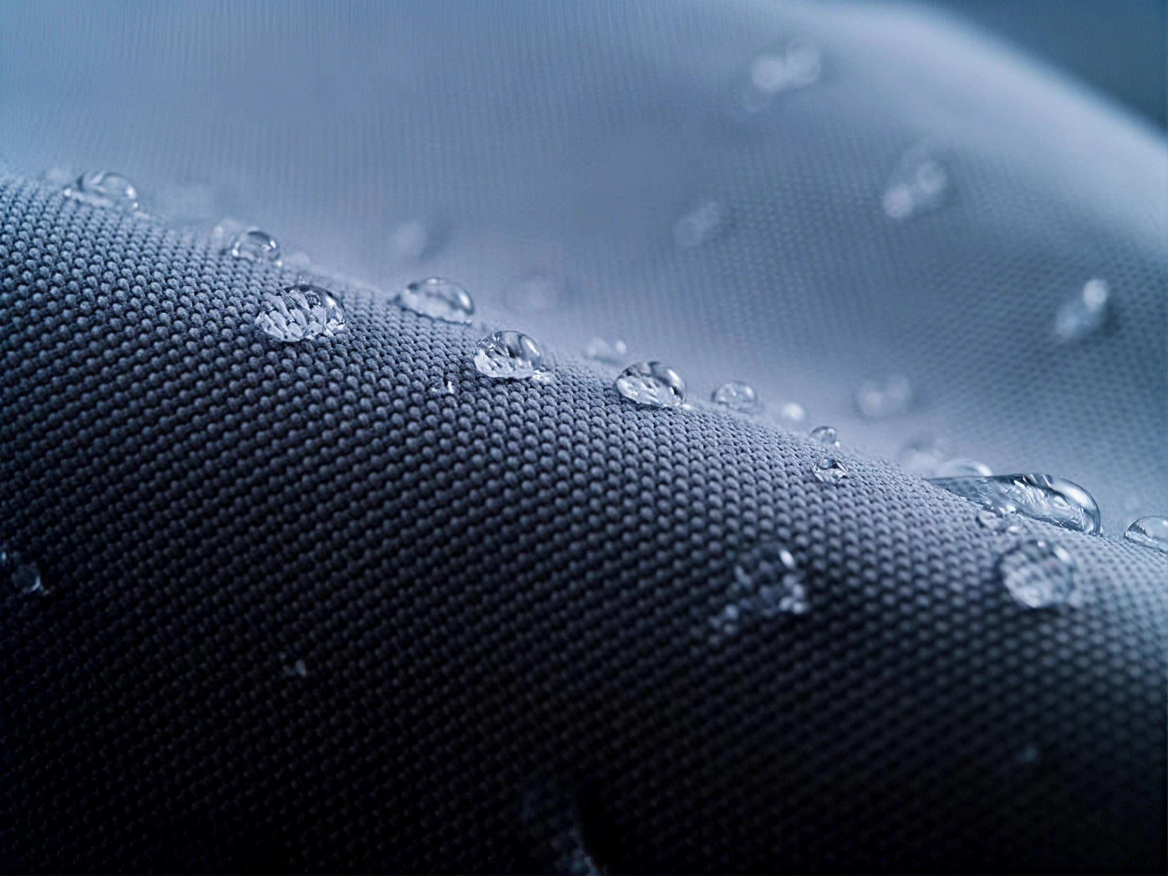 Water-resistant engineered textile